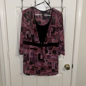Lane Bryant blouse, very good condition, size 18/20, built in shell